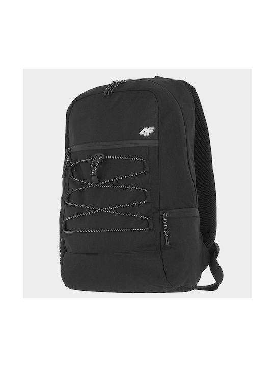 4F Männlich Stoff Rucksack Schwarz