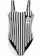 Disney Mickey Kids Swimwear One-Piece Black White