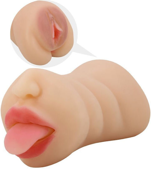 Crazy Bull Sarah Vagina-shaped Mastubador Dual Entry