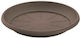 Miltoplast Teller Topf Kunststoff Taupe 22x22cm...