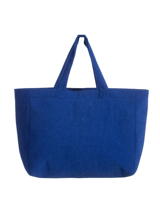 Nef-Nef Fabric Beach Bag Blue