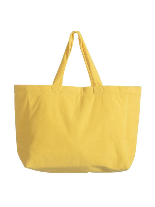 Nef-Nef Fabric Beach Bag Yellow