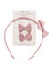 Siena Set Kinder Haarspangen mit Stirnband / Bobby Pin Mehrfarbig in Rosa Farbe