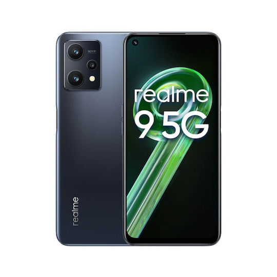 Realme 9 5G (4GB/128GB) Meteor Black Generalüberholter Zustand A