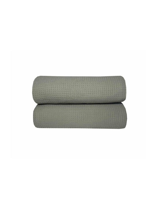 Astron Italy Waffle Pique Blanket Single 165x24...