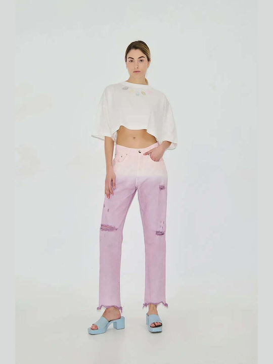 PCP Women's Jeans in Loose Fit Lilac