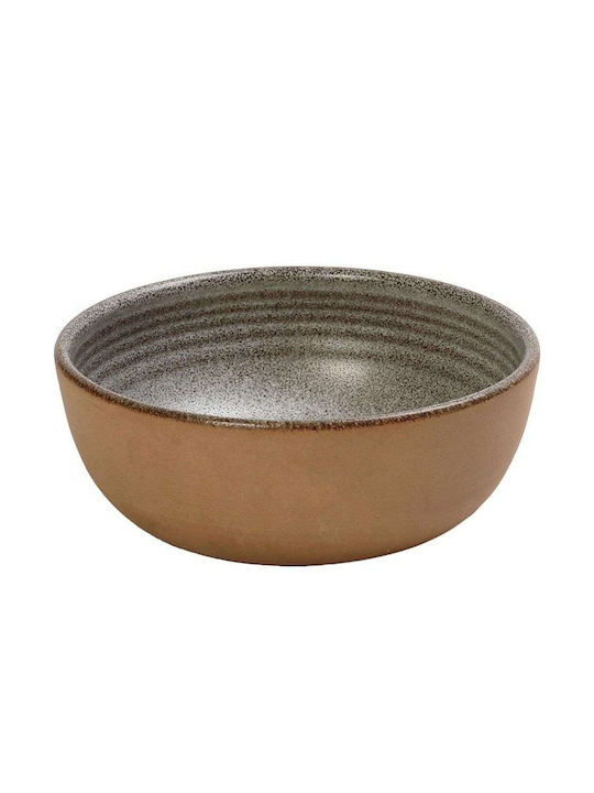 Espiel Ceramic Salad Bowl Gray 16x16x5.5cm