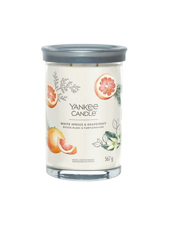 Yankee Candle Scented Candle White 567gr 1pcs