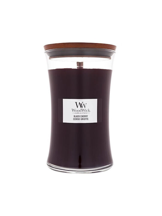 WoodWick Αρωματικό Κερί σε Βάζο με Άρωμα Black ...