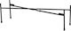 Buffet Base Metallic Black 63x21 5x19cm Style Point Tg477146