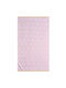 Kentia Βρεφική Πετσέτα Σώματος Ροζ Βάρους 450gr/m²