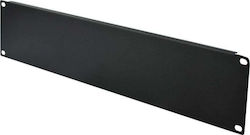 Techly 2u Cover Panel 19-inch Black Rack Cabinets I-case Blank-2-bk