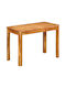 Table Dining Room from Solid Wood 110x55x76cm
