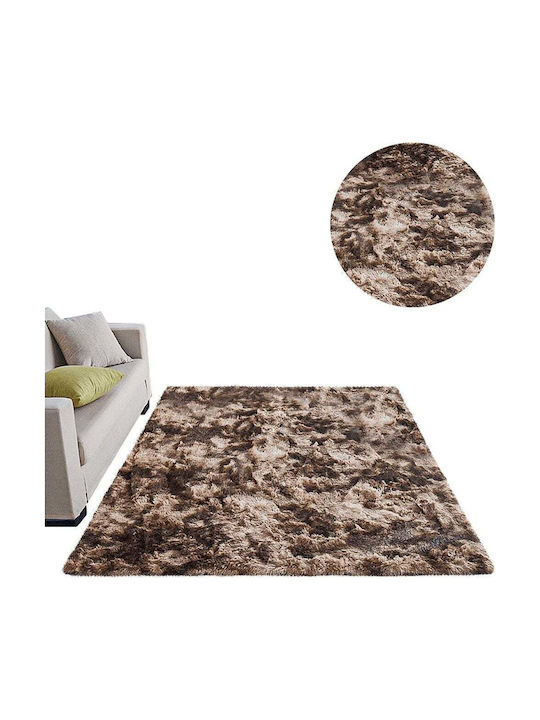 Strado Carpets Χαλί Ορθογώνιο Shaggy Brown