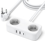 Ugreen Power Strip White