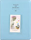 Large Album 128 Photos Instax Mini 7 8 9 11 Light Blue