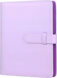 Loveinstant 256x Large Photo Album for Fujifilm Instax Mini 11 9 8 7 40 Purple