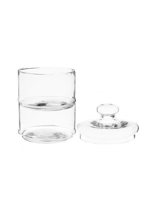 Secret de Gourmet Vază Utilizare Generală Cu Capac Sticlă Transparentă 3600ml 1 Bucată