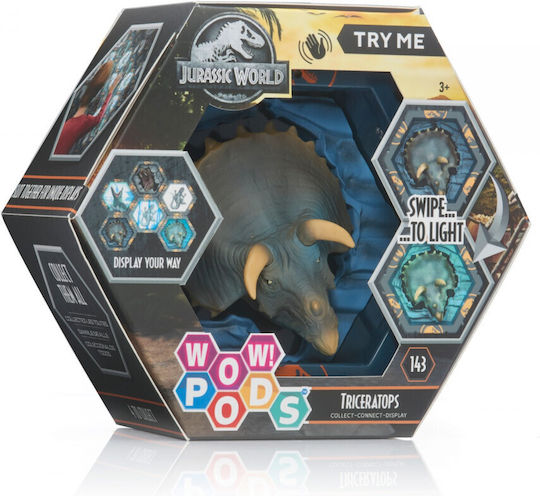 Wow!Stuff Pods - Dino Triceratrops Și Efecte Sonore Frozen