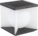 V-TAC Wall Mounted Solar Light 8W with Warm White Light 3000K IP65 30.5cmx30.5cmx30.5cmcm
