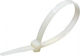 KSS KSS Cable Ties Plastic 250mm in White Colour (100 pcs) (28913-W)