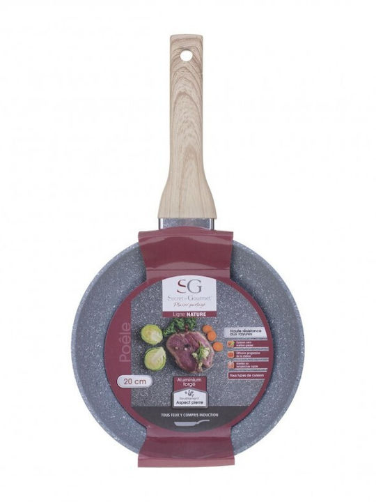 Secret de Gourmet Τηγάνι από Αλουμίνιο με Αντικολλητική Επίστρωση 28cm