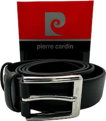 Pierre Cardin Men's Belt Leather Black