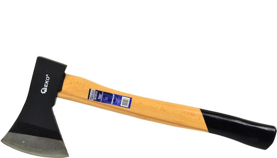 Geko G72212 Axe Length 45.5cm and Weight 1kg with Wooden Handle