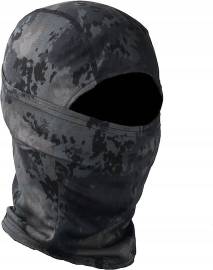 Military Termoactive Tactical Asg 1 Hole Camo Grey Balaclava