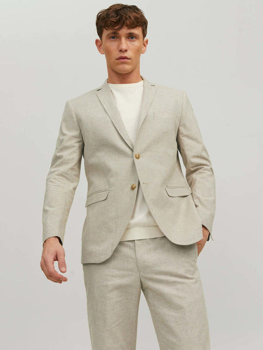Jack & Jones Men's Summer Suit Jacket Slim Fit ...