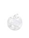 Espiel Măr Bol Decorativ Sticlă Transparent 23x27x27cm 1buc