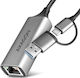 Axagon ADE-TXCA USB-C Network Adapter with Wired Ethernet Connection v1