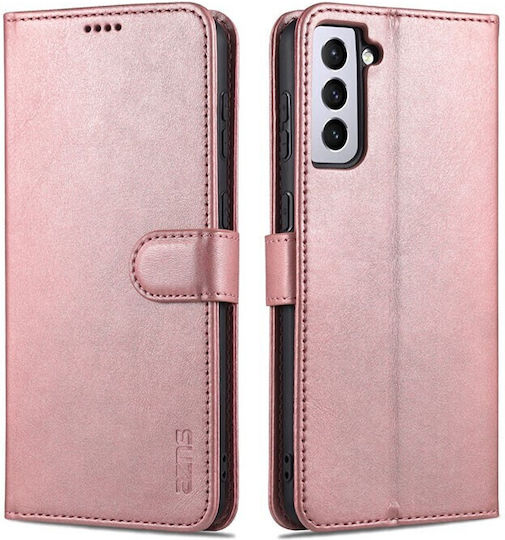 Azns Magnetic Back Cover Πλαστικό Ροζ Χρυσό (Galaxy S24)