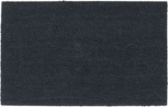 vidaXL Fußmatte aus Kokosnussfasern mit rutschfester Unterlage Gray 50x80cm