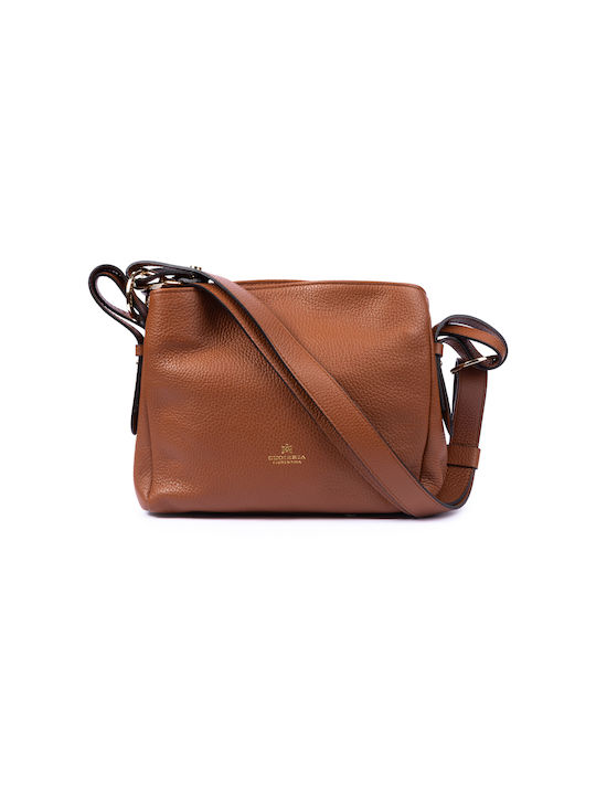 Cuoieria Fiorentina Damen Tasche Schulter Braun