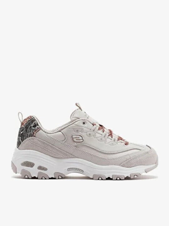 Skechers D'lites Golden Adidasi Bej / Auriu