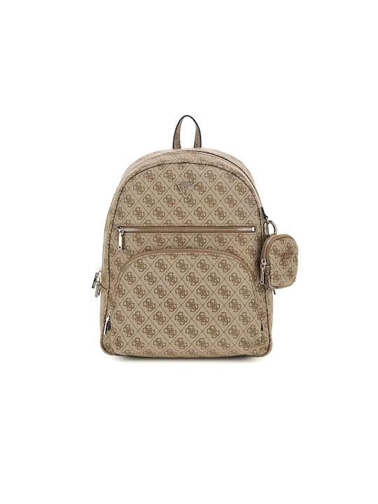 Guess Damen Tasche Rucksack Beige