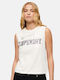 Superdry Women's Blouse Sleeveless White