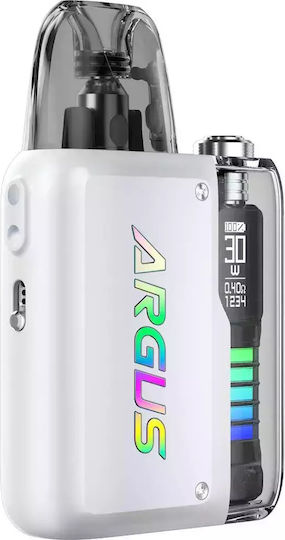 Voopoo Argus P2 Box Mod Kit 2мл с Вградена Батерия 1100mAh Перлено бяло