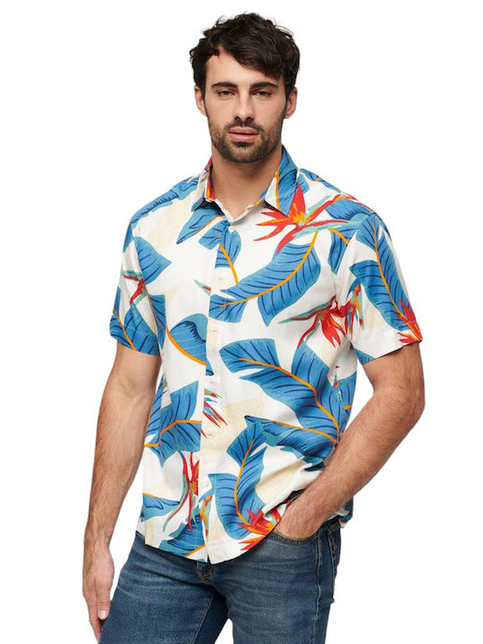 Superdry Ovin Hawaiian Κοντομάνικο Πουκάμισο σε...