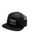 DC Kinderhut Jockey Stoff Gas Station Schwarz