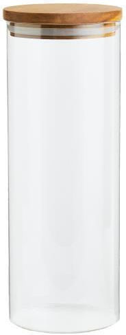 Next Vase General Use with Lid Glass Transparent 500ml