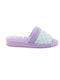 Terry Winter Women's Slippers in Purple color