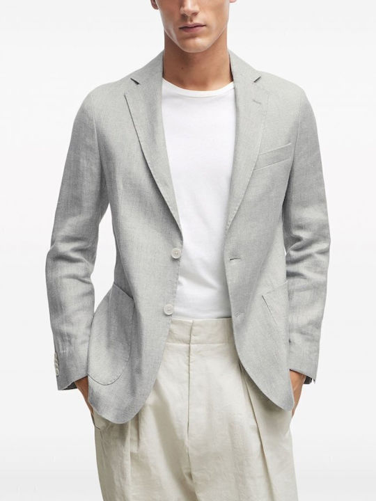 Hugo Boss Men's Summer Suit Jacket Gray