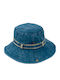 Aquablue Herren-Hut Bucket-Stil Hellblau