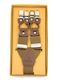 Legend Accessories Тиранти Едноцветна Кафяв