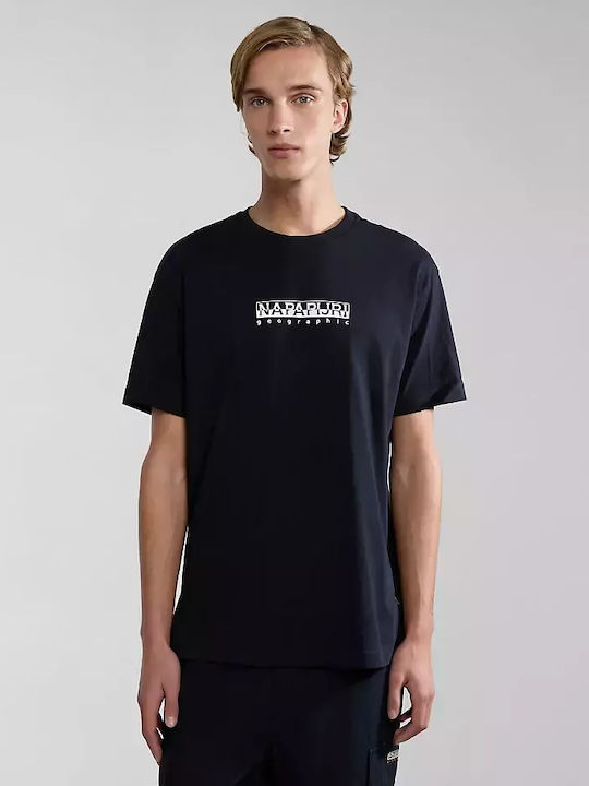 Napapijri Men's Short Sleeve T-shirt BLACK