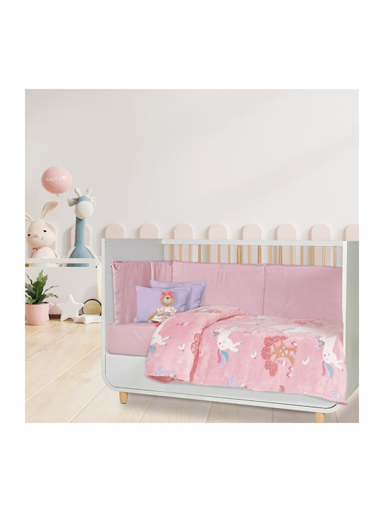 Das Home Decke Kinderbett Relax Vlies Weiß Whit...