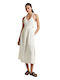 Summer Midi Dress Ecru