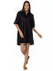 Aggel Mini Dress Black
